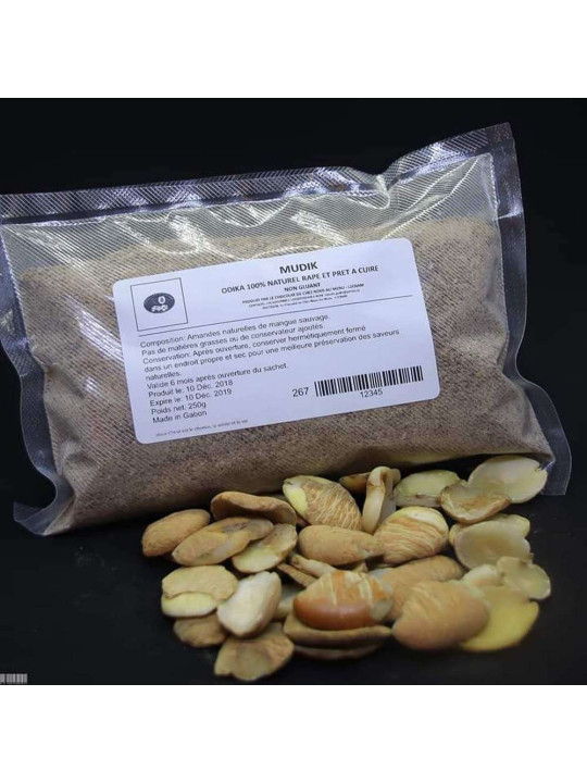 Mudik - L2CNAM - Chocolate from Gabonese Forests - 100% Natural - 250 g - Tips - ARTIAF  LLC