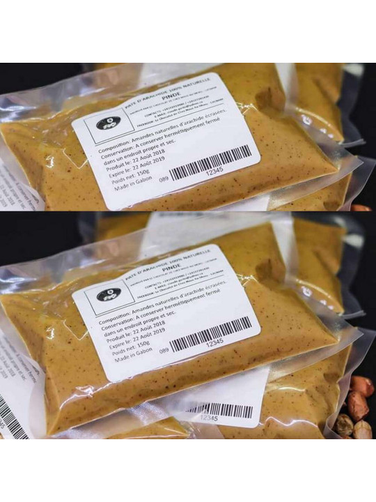 Pinde -  L2CNAM - Tartine/Pâte d'Arachide - 100% Naturelle - 150 g - Astuces - ARTIAF  LLC