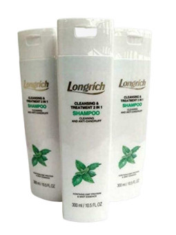 Shampooing Longrich 2 en 1 contre les pellicules