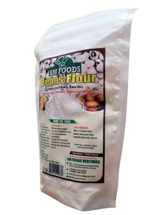 "Beans Flour" - Farine de Haricots Blancs - Pour Régime Minceur Efficace - 500 g - Astuces - ARTIAF  LLC