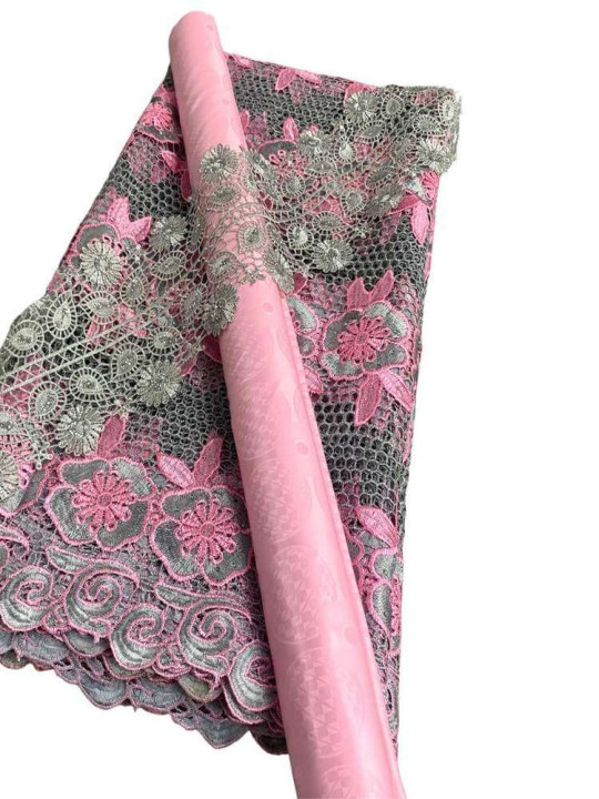 Bazin Riche - 100% Cotton - Bazin, Lace and Trim - Set Length 6 meters - Bazin - ARTIAF  LLC