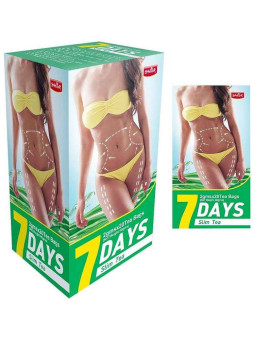 Thé Minceur "Seven Days", Infusion Détox Naturelle pour perte de poids