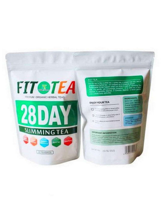 28 Days  - Fitne - Tisane Minceur aux extraits de Plantes naturelles - 32 Sachets de 18 g - Astuces - ARTIAF  LLC