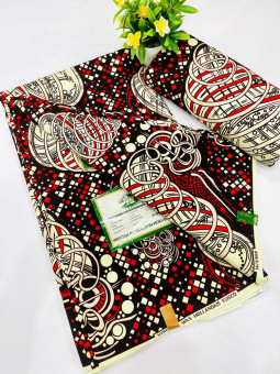 Pagne Vlisco Gold Wax Hollandais – tissu africain de luxe 100% coton