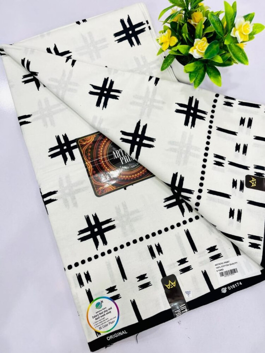 Bogolan Wax Loincloth - Good quality African fabric 100% Cotton - 6 yards - Bogolan - ARTIAF  LLC