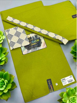 Pagne Wax Uni Betex Unicolor Vally Collection tissu africain premium avec garniture 6 yards