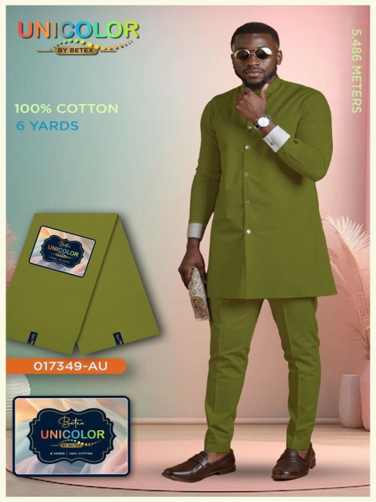 Solid Wax Loincloth - Betex Unicolor - Vally Collection - Premium Fashion Wax with Trim - 6 Yards - Miscellaneous loincloths - ARTIAF  LLC