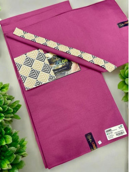 Pagne Wax Uni Betex Unicolor Vally Collection tissu africain premium avec garniture 6 yards