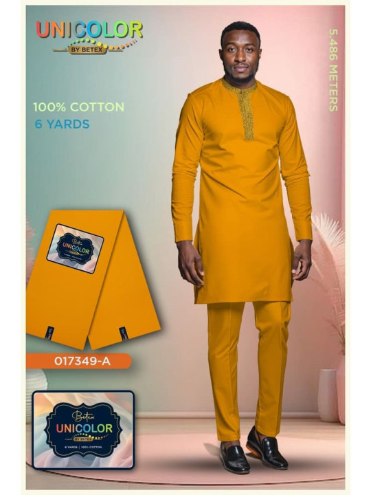 Solid Wax Loincloth - Betex Unicolor - Vally Collection - Premium Fashion Wax with Trim - 6 Yards - Miscellaneous loincloths - ARTIAF  LLC