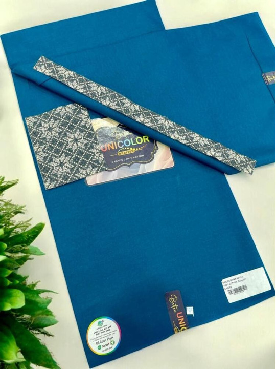 Pagne Wax Couleur Unie - Betex Unicolor - Vally Collection - Premium Fashion Wax avec Garniture - 6 Yards - Pagnes divers - ARTIAF  LLC