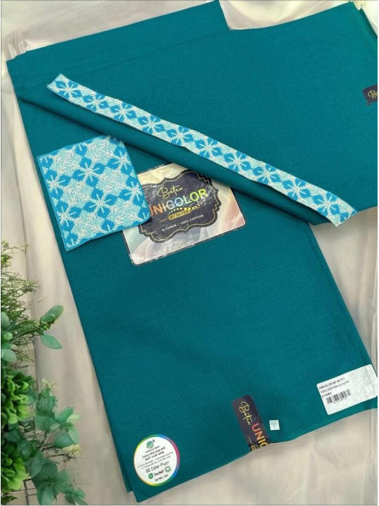 Pagne Wax Couleur Unie - Betex Unicolor - Vally Collection - Premium Fashion Wax avec Garniture - 6 Yards - Pagnes divers - ARTIAF  LLC