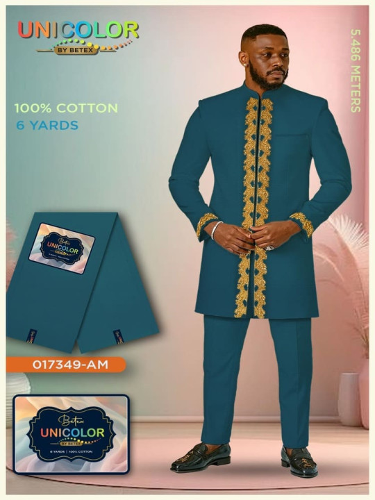 Solid Wax Loincloth - Betex Unicolor - Vally Collection - Premium Fashion Wax with Trim - 6 Yards - Miscellaneous loincloths - ARTIAF  LLC