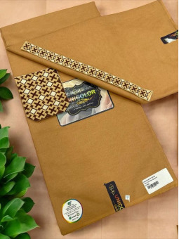 Pagne Wax Uni Betex Unicolor Vally Collection tissu africain premium avec garniture 6 yards – 750 x 1000 px