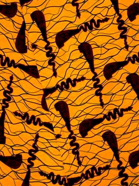 Joli Pagne Africain - Hitarget - 100% Wax Coton - Couleurs Jaune -  6 Yards - Pagnes divers - ARTIAF  LLC