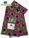 Pagne Vlisco Gold Wax Hollandais – tissu africain de luxe 100% coton