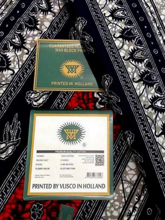 Tissu Vlisco Hollandais - Vlisco - Pagne Wax Hollandais de Qualité, Résistant & Eléguant, 100% Coton - 6 Yards - Vlisco - ARTIAF  LLC