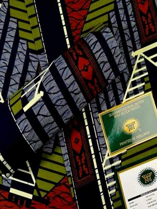 copy of Vlisco Hollandais Fabric - Vlisco - 100% Cotton Wax Hollandais Resistant - 6 Yards - Vlisco - ARTIAF  LLC