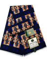 Pagne Vlisco Gold Wax Hollandais – tissu africain de luxe 100% coton - 750 x 1000 px