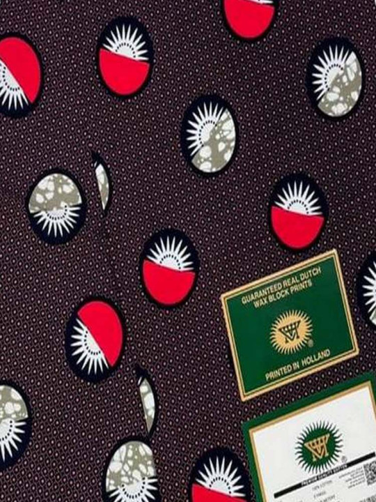 copy of Vlisco Hollandais Fabric - Vlisco - 100% Cotton Wax Hollandais Resistant - 6 Yards - Vlisco - ARTIAF  LLC