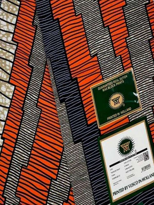 Tissu Vlisco Hollandais - Vlisco - Pagne Wax Hollandais de Qualité, Résistant & Eléguant, 100% Coton - 6 Yards - Vlisco - ARTIAF  LLC