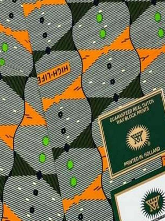 copy of Vlisco Hollandais Fabric - Vlisco - 100% Cotton Wax Hollandais Resistant - 6 Yards - Vlisco - ARTIAF  LLC