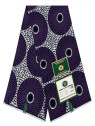Pagne Vlisco Gold Wax Hollandais – tissu africain de luxe 100% coton - 750 x 1000 px