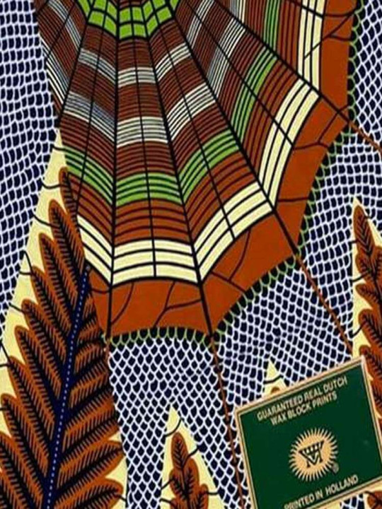 copy of Vlisco Hollandais Fabric - Vlisco - 100% Cotton Wax Hollandais Resistant - 6 Yards - Vlisco - ARTIAF  LLC