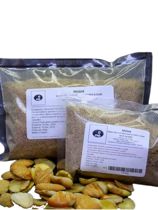 Mudik - L2CNAM - Chocolate from Gabonese Forests - 100% Natural - 250 g - Tips - ARTIAF  LLC