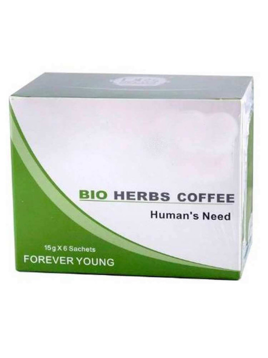 Café Bio Herbs - Café Instantané pour Vitalité Masculine Sans effets Secondaires - 8 Sachets de 15 G - Astuces - ARTIAF  LLC