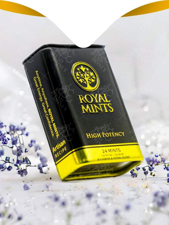 Royal Mints - Pastilles Aphrodisiaques à la Menthe pour Homme - 24 pastilles - Vitalité - ARTIAF  LLC