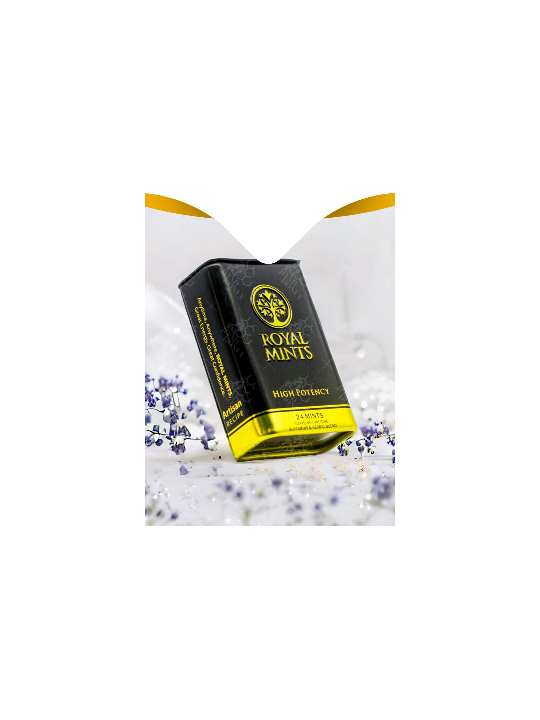 Royal Mints - Pastilles Aphrodisiaques à la Menthe pour Homme - 24 pastilles - Vitalité - ARTIAF  LLC