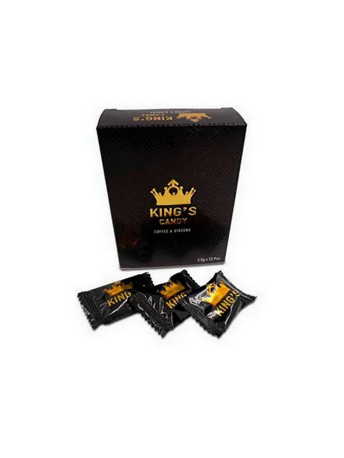 King’s Candy – pastilles café et ginseng