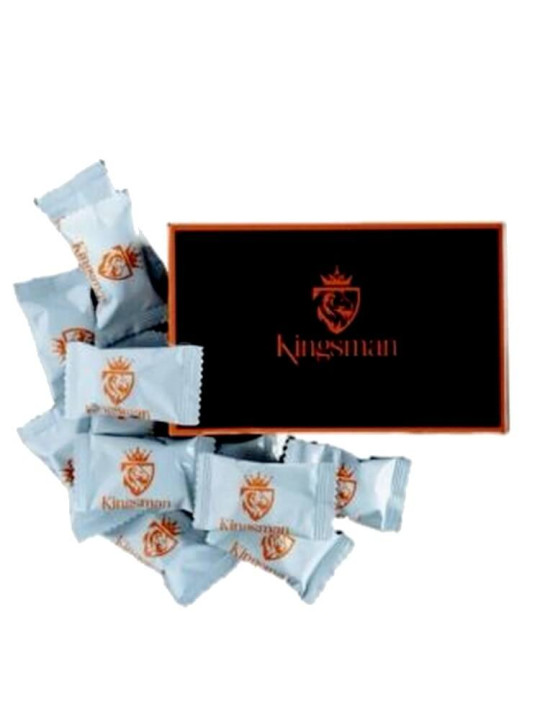 Bonbons Kingsman Vitamax - Friandises pour Énergie & Vitalité masculine - 12 sachets - Vitalité - ARTIAF  LLC