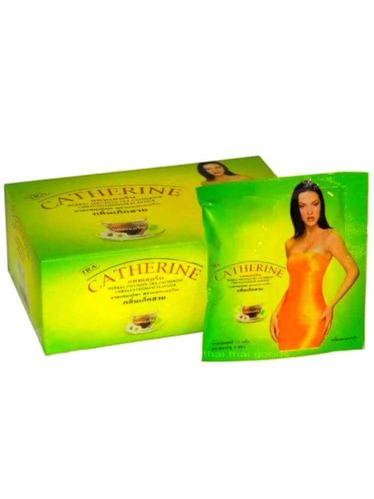 Thé Catherine - Infusion Amincissante, Stimule la Digestion et Brûle les Graisses Abdominales - 32 sachets - Minceur - ARTIAF  LLC