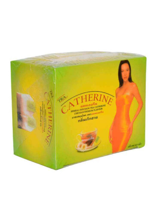 Thé Catherine - Thé Amincissant, Favorise la Perte de Poids, Stimule la Digestion, Brûle Graisses - 16 sachets - Minceur - ARTIAF  LLC