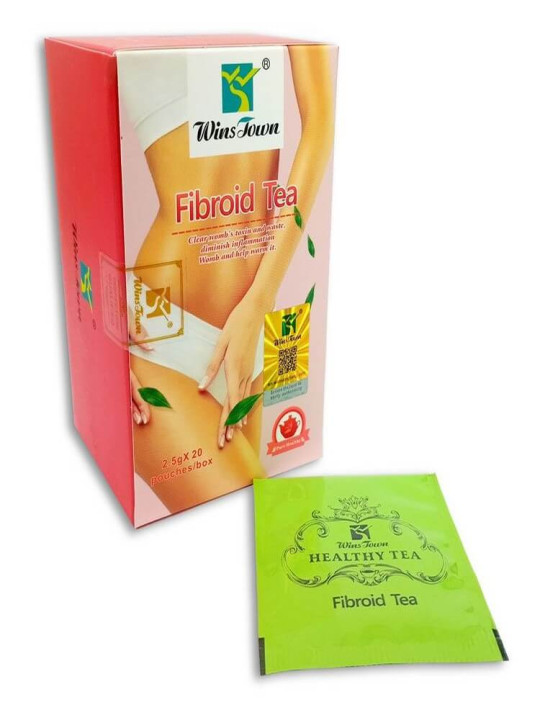 Fibroid Tea - Wins Town - Remède Naturel pour Fertilité Féminine - Détoxification & Nettoyage de l'Utérus - 20 Sachets - Minceur - ARTIAF  LLC