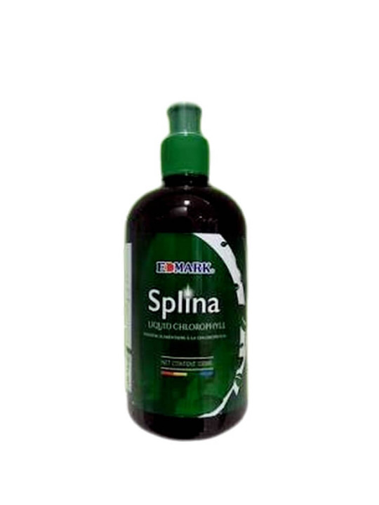 Splina - Edmark - Liquide Chlorophylle - Purification de l'Organisme & Equilibre du PH - 500 ml - Minceur - ARTIAF  LLC