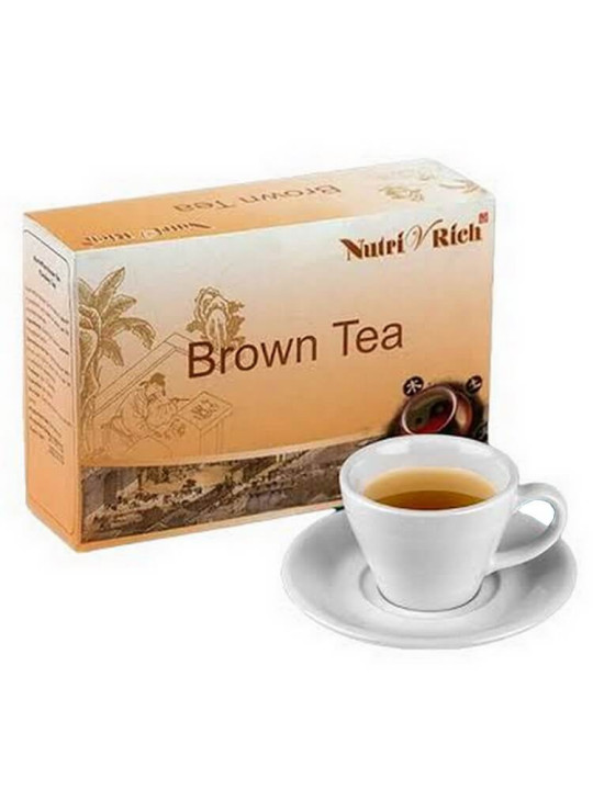 Thé Marron - Longrich - Infusion Détox 100 % Naturelle - Réduit la Graisse Abdominale, Affine la Taille - 15 sachets - Minceur - ARTIAF  LLC