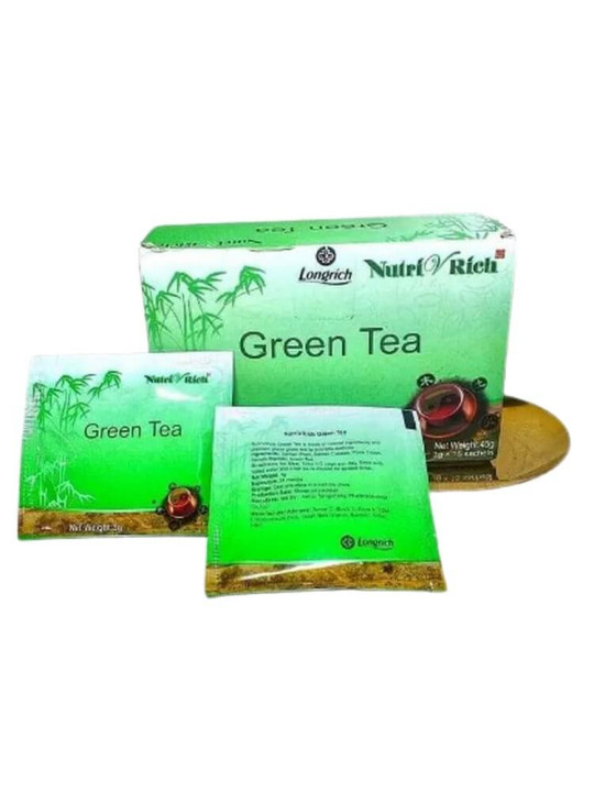 Thé Vert - Longrich - Infusion 100 % Naturelle - Stimule le Métabolisme, le Système Cardiovasculaire et la Perte de Poids - Minceur - ARTIAF  LLC