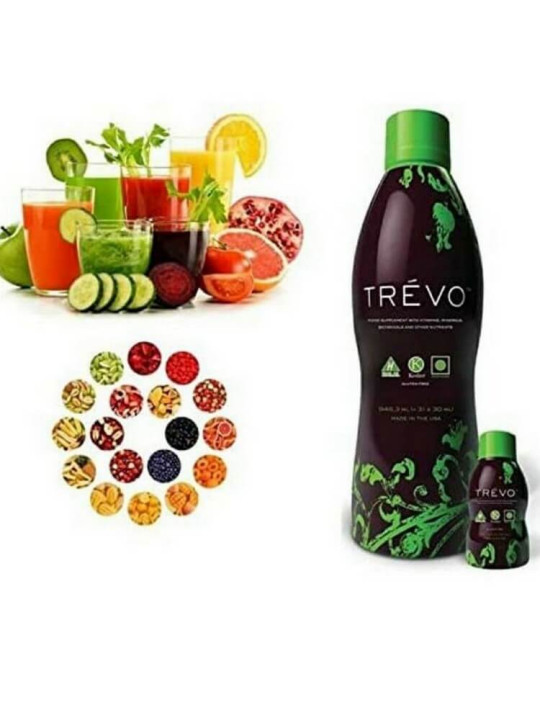 Trévo - Trévo LLC - Complément alimentaire liquide Bio - Revitalise l'organisme, Renforce le système immunitaire - 473.15 ml - Minceur - ARTIAF  LLC